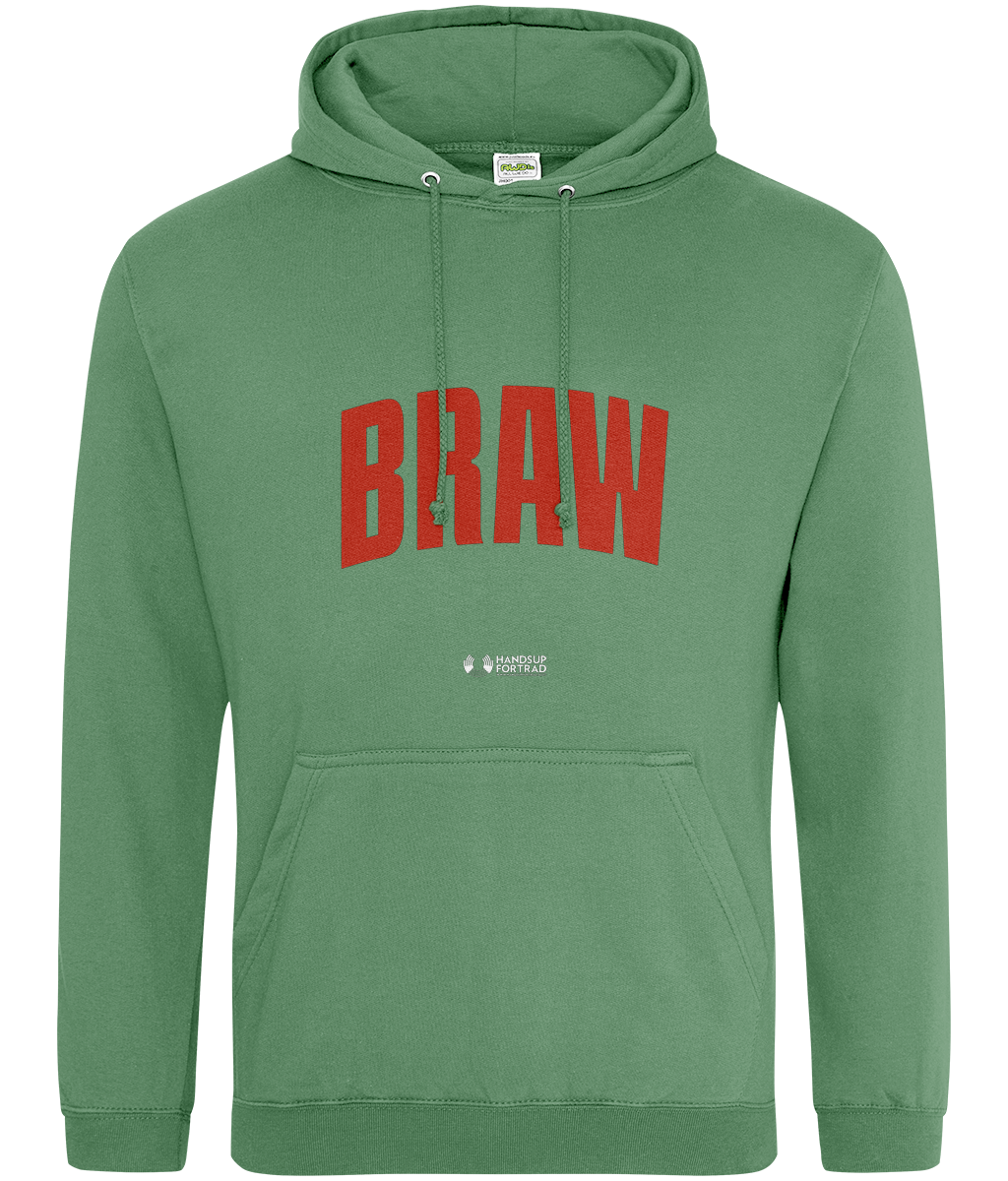 BRAW Hoodie (red writing)
